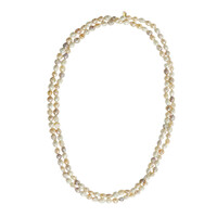 Freshwater pearl Silver Necklace (TPC)