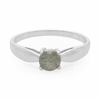 Romanian Spectrolite Silver Ring