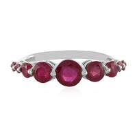 Madagascar Ruby Silver Ring