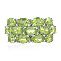 Peridot Silver Ring