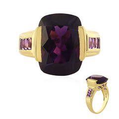 Zambian Amethyst Silver Ring