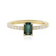 Benedito Green Tourmaline Silver Ring(Adela Silber)