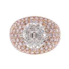 18K SI1 (H) Diamond Gold Ring (CIRARI)