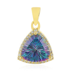 Morning Dew Topaz Silver Pendant
