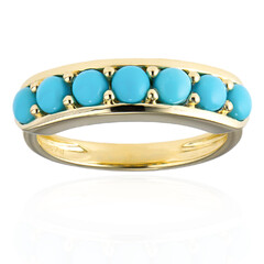 Sleeping Beauty Turquoise Silver Ring