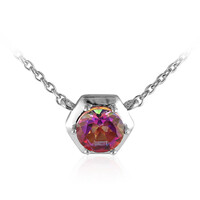 Twilight Topaz Silver Necklace