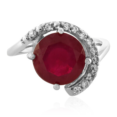 Madagascar Ruby Silver Ring