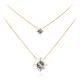 9K Danburite Gold Necklace (de Melo)