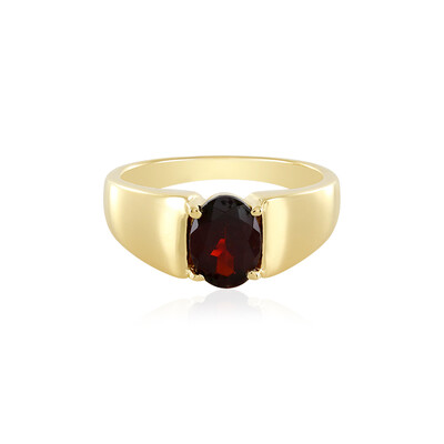 Mozambique Garnet Silver Ring