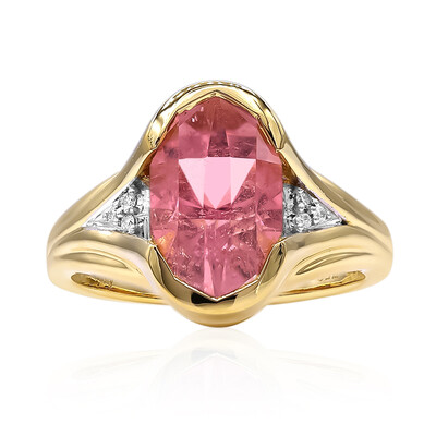 18K Californian Pink Tourmaline Gold Ring (Amanda Adkins)