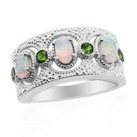 Welo Opal Silver Ring