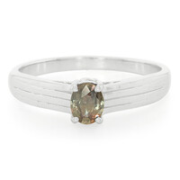 Unheated Colour Change Sapphire Silver Ring