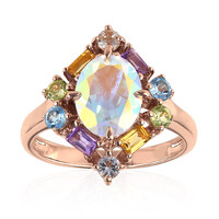 Moonlight Topaz Silver Ring
