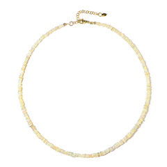 Welo Opal Silver Necklace