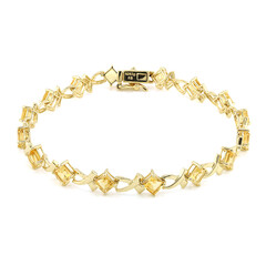 Citrine Silver Bracelet