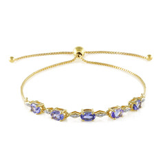 Tanzanite Silver Bracelet