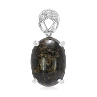 Leopard Opal Silver Pendant