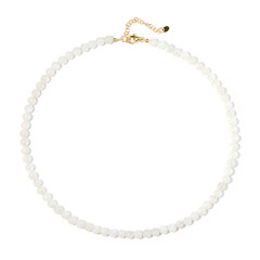 Rainbow Moonstone Silver Necklace