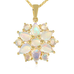 Welo Opal Silver Necklace