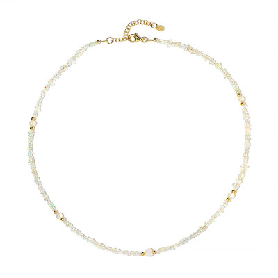 Welo Opal Silver Necklace