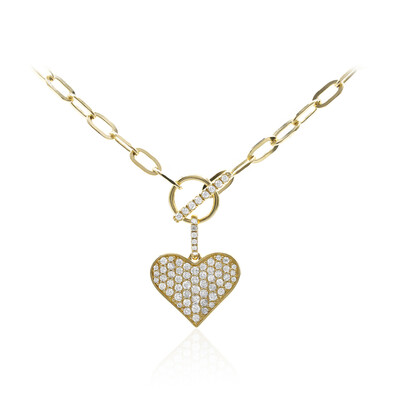 14K I1 (H) Diamond Gold Necklace (CIRARI)