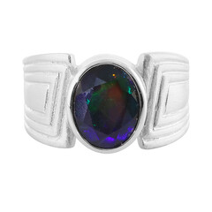 Mezezo Opal Silver Ring