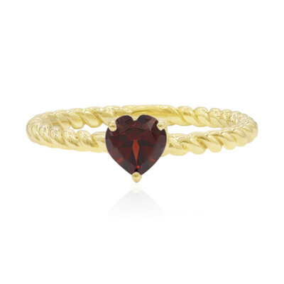 Mozambique Garnet Silver Ring