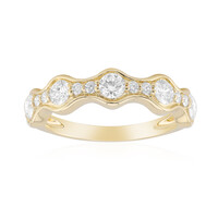 9K SI1 (G) Diamond Gold Ring