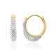 I3 (I) Diamond Silver Earrings