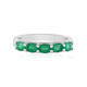Green Onyx Silver Ring