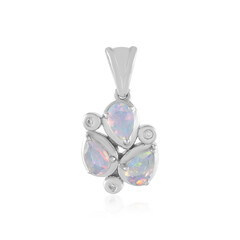 Welo Opal Silver Pendant