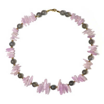 Labradorite Silver Necklace