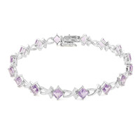 Amethyst Silver Bracelet