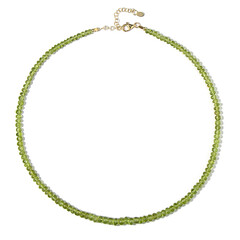 Peridot Silver Necklace