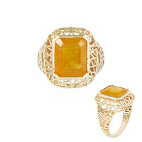 9K Madagascar Yellow Sapphire Gold Ring (Ornaments by de Melo)