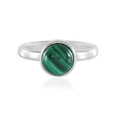 Malachite Silver Ring