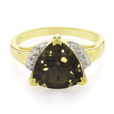 Smoky Quartz Silver Ring