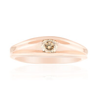 9K VS1 Argyle Rose De France Diamond Gold Ring