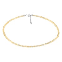 Citrine Silver Necklace