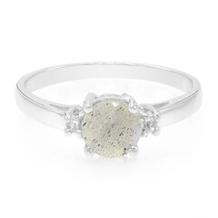 Romanian Spectrolite Silver Ring