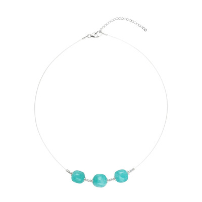 Amazonite Silver Necklace
