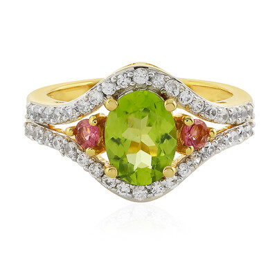 Peridot Silver Ring