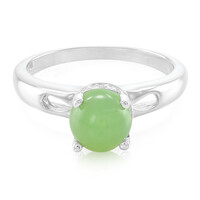 Imperial Chrysoprase Silver Ring