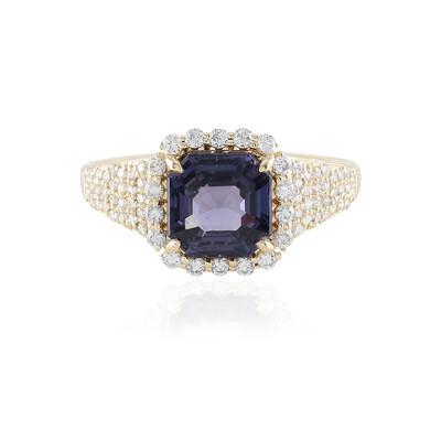 14K Luc Yen Cobalt Blue Spinel Gold Ring (AMAYANI)