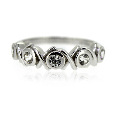 Zircon Silver Ring