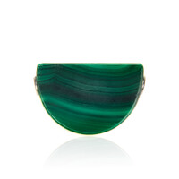 Malachite Silver Pendant