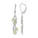Peridot Silver Earrings