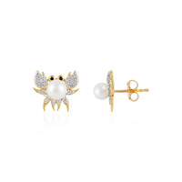 Freshwater pearl Silver Earrings