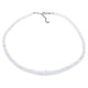 Rainbow Moonstone Silver Necklace