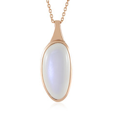 White Moonstone Silver Necklace (KM by Juwelo)